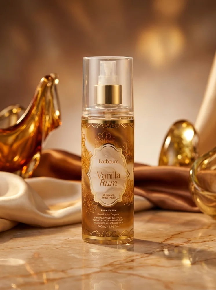 Body Splash Vanilla Rum - 200ml